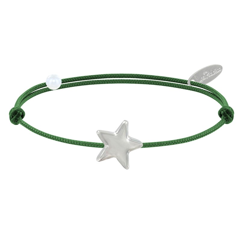 Bracelet Lien Etoile d'Argent 925 - Classics - Vert