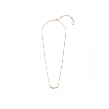 Collier Evelyne - Or Rosé et Cristal