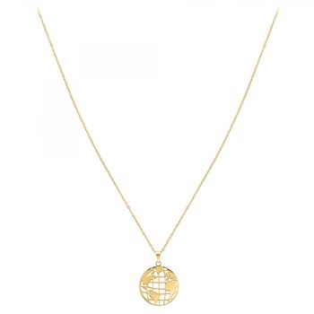 Collier mappemonde par SC Bohème