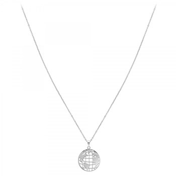 Collier mappemonde par SC Bohème
