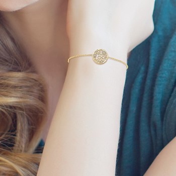 Bracelet en acier inoxydable par SC Bohème