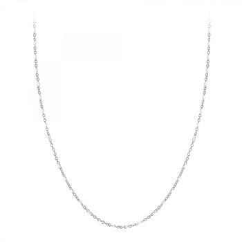 Collier perles blanches par SC Bohème
