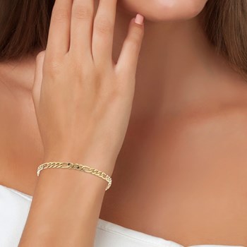 Bracelet gourmette par SC Bohème