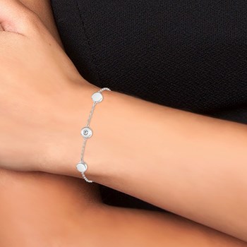 Bracelet en acier inoxydable par SC Bohème