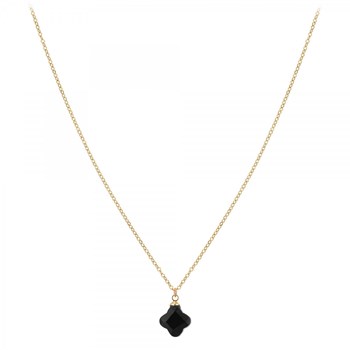 Collier SC Bohème orné d'une obsidienne