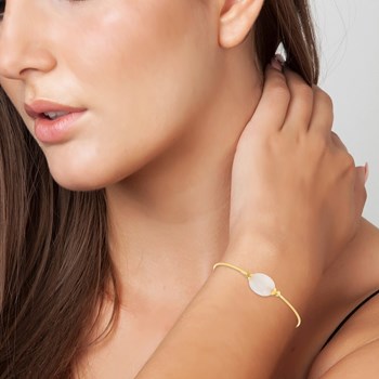 Bracelet SC Bohème orné de quartz rose