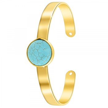 Bracelet SC Bohème orné d'une pierre turquoise