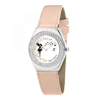 Montre Alysson fée à mouvement tournant SC Crystal ornée de Cristaux scintillants