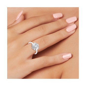 Bague SC Crystal ornée de cristaux scintillants