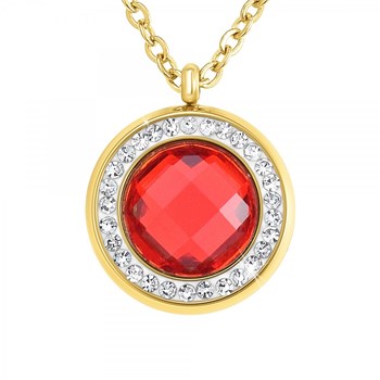 SC Bohème necklace with sparkling crystals