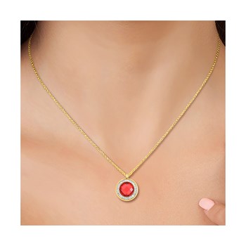 SC Bohème necklace with sparkling crystals