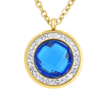 SC Bohème necklace with sparkling crystals