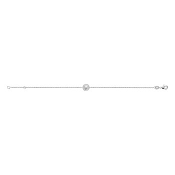 Bracelet Brillaxis Argent Rhodié Oz