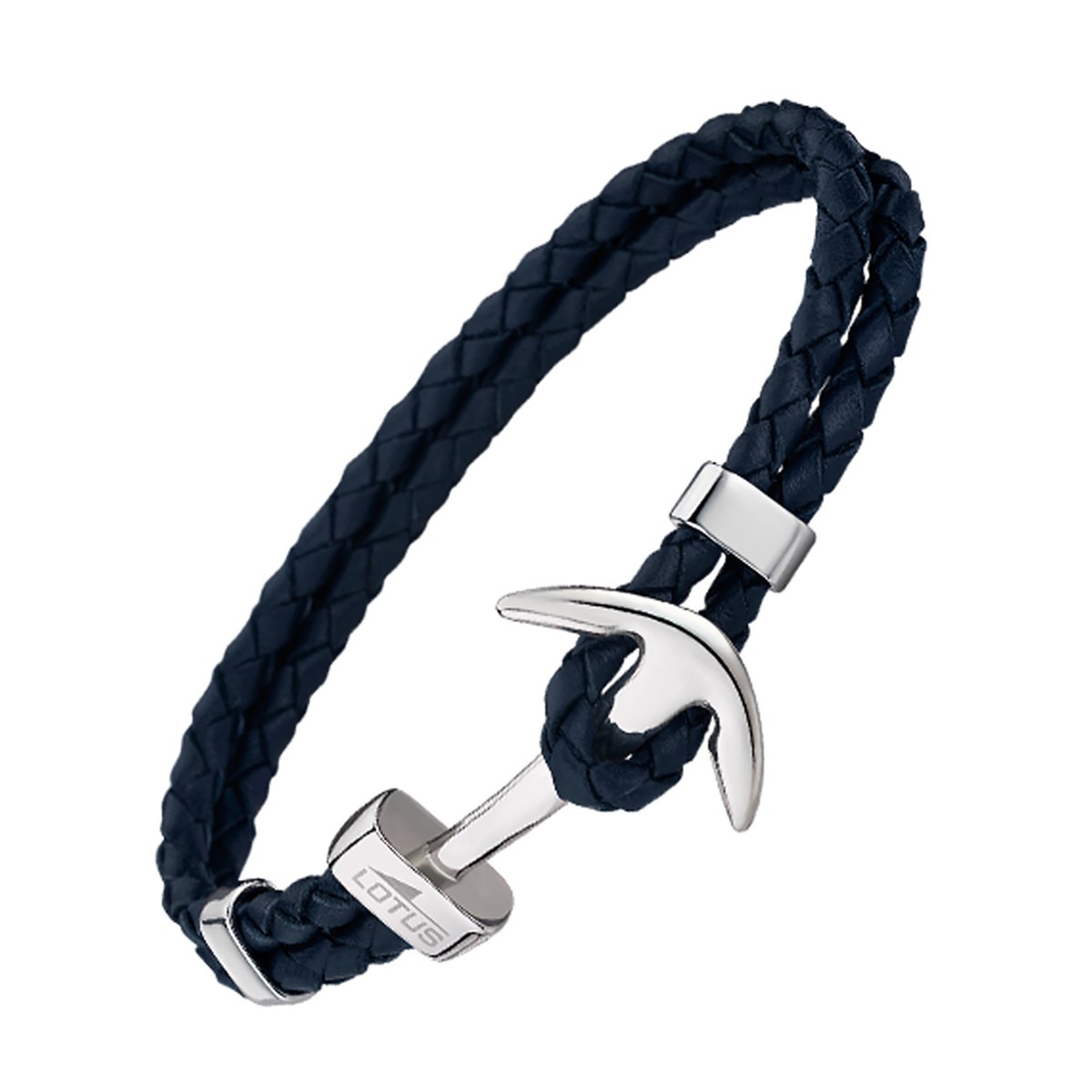 Bracelet homme Lotus Collection Urban Man Ancre
cuir bleu