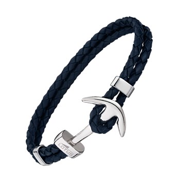 Bracelet homme Lotus Collection Urban Man Ancre
cuir bleu