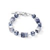 Bracelet Coeur de Lion Géocube sodalite et hématite
bleu - vue V1