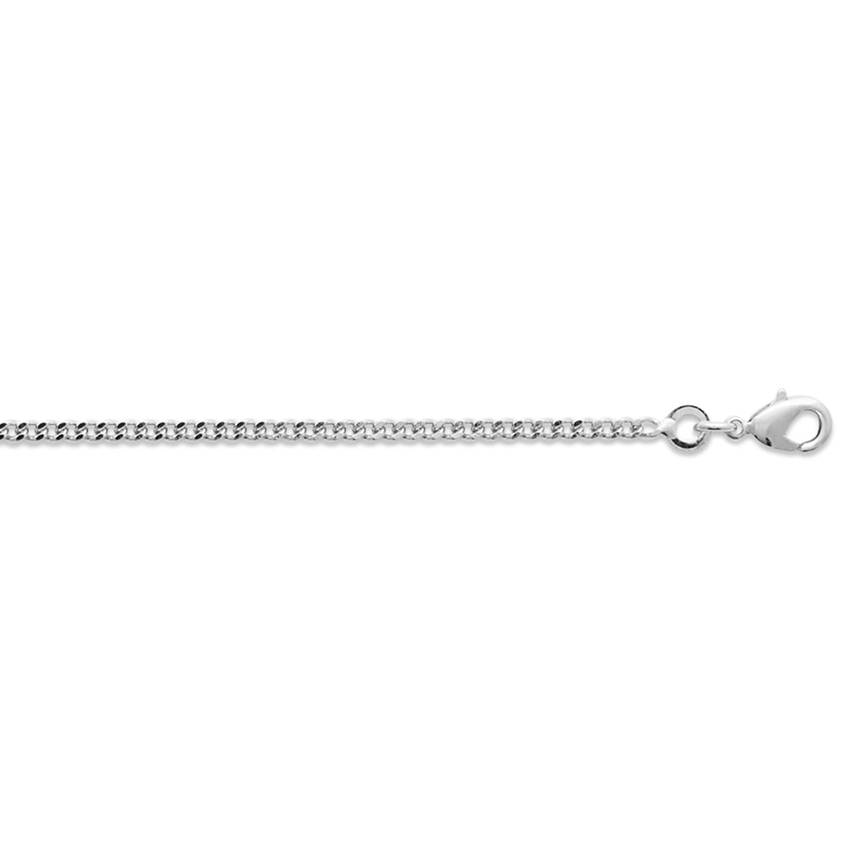 Chaîne homme Brillaxis en argent 60cm