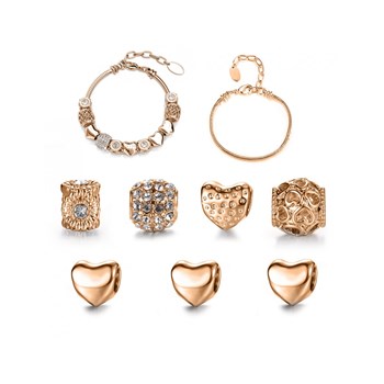 MYC-Paris 24 Sieraden Adventskalender - Gemengde Afwerkingen : Goud, Rose en Zilver