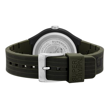 Montre analogique bracelet silicone texturé cadran irisé URBAN XL MESH