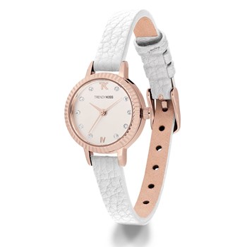 Montre analogique bracelet cuir CONSTANCE