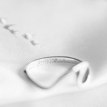 Silver Ring Adjustable Wave Sea Ocean