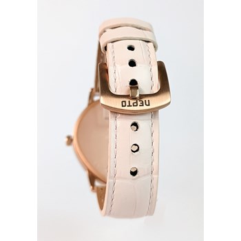 Pink Brush - Cuir Croco Rose