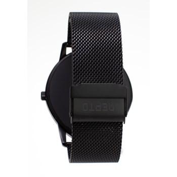 Dark Side - Mesh Métal Noir