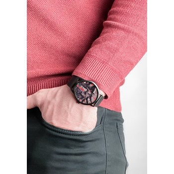 Dark Side - Mesh Métal Noir