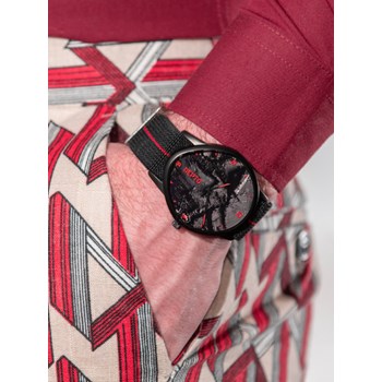 Dark Side - Nato Nylon Noir/Rouge