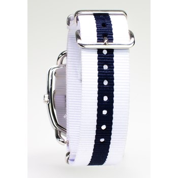 Blue Ocean - Nato Nylon Blanc/Bleu