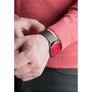 Black Eleganza - Cuir Zébré Noir