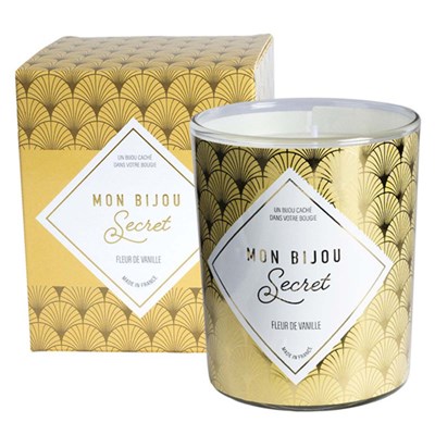 Bougie Bijou Bracelet Argente Parfum Fleur De Vanille Femme Bougie Maty