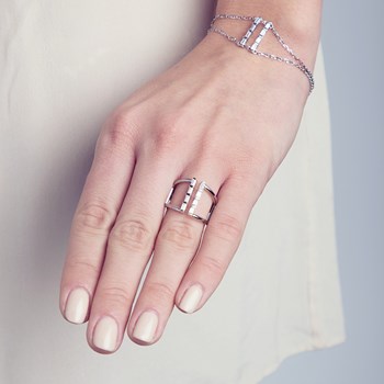 Bague ouverte en Argent