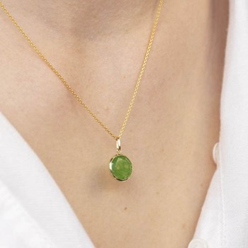 Pendentif Or Jaune 375/1000 et Pierre Fine