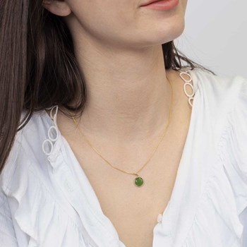 Pendentif Or Jaune 375/1000 et Pierre Fine
