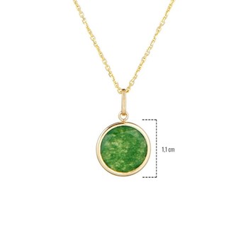 Pendentif Or Jaune 375/1000 et Pierre Fine