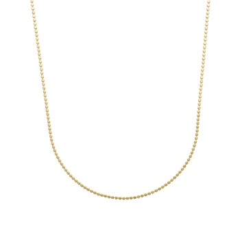 Collier Brillaxis petites pastilles plaqué or