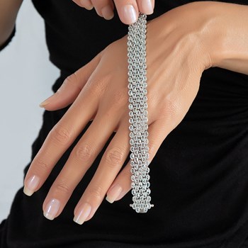 Bracelet Aigue-Marine & Argent 925 - Aden Bijoux