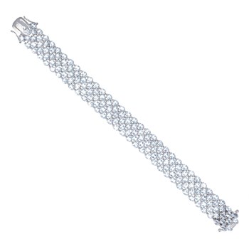 Bracelet Aigue-Marine & Argent 925 - Aden Bijoux