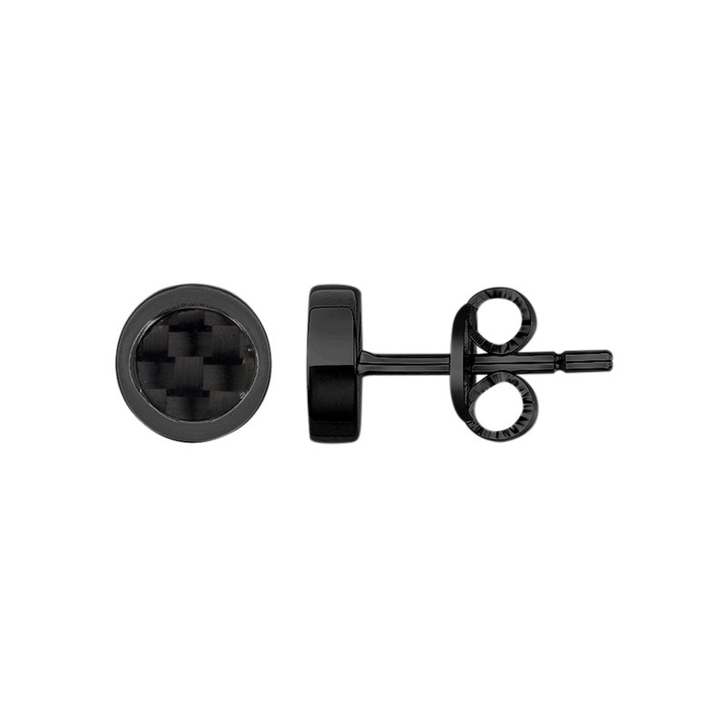 Boucles d'oreilles clous Séverin en Acier 316L