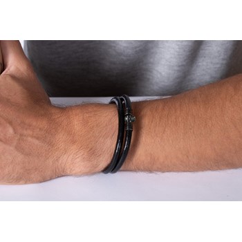Bracelet souple Marco en PVD