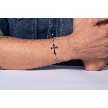 Bracelet souple Jin en PVD