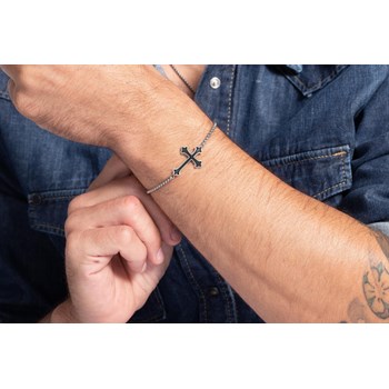 Bracelet souple Jin en PVD