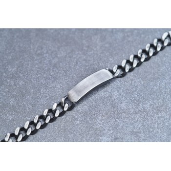 Gourmette Habib en Acier 316L