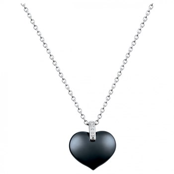 Collier Emelyne en Argent avec oxyde de zirconium blanc