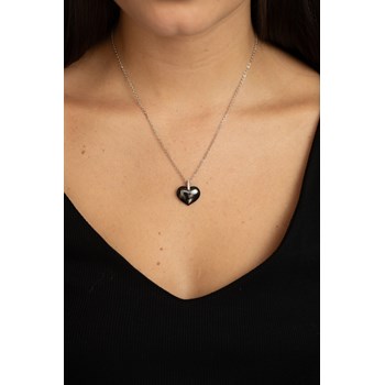 Collier Emelyne en Argent avec oxyde de zirconium blanc
