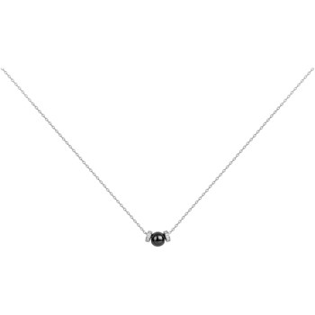 Collier Lucy en Argent avec oxyde de zirconium blanc