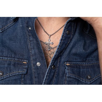 Collier Jin en Acier 316L
