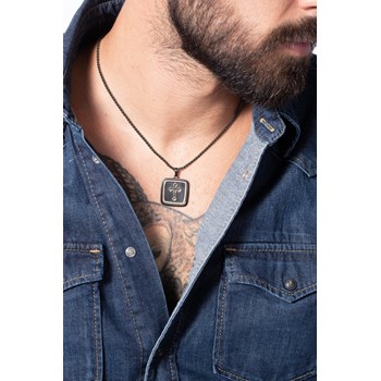Collier Jin en PVD