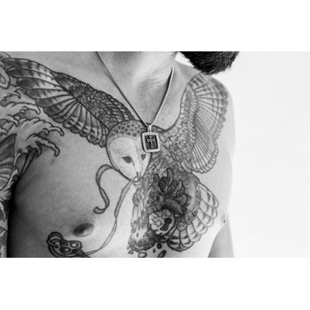 Collier Jin en PVD